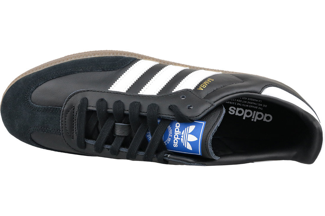 Samba og adidas originals b75807 vīriešiem juoda miehet musta hinta ja tiedot | Miesten urheilu- ja vapaa-ajan kengät | hobbyhall.fi