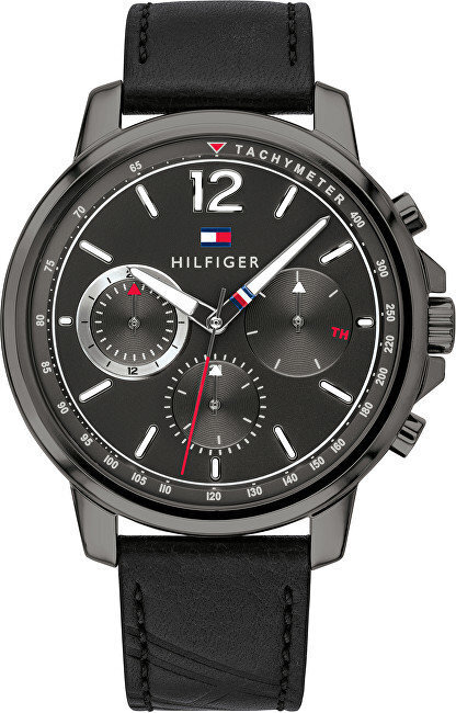 Tommy Hilfiger miesten kello Business 1791533, musta hinta ja tiedot | Miesten kellot | hobbyhall.fi