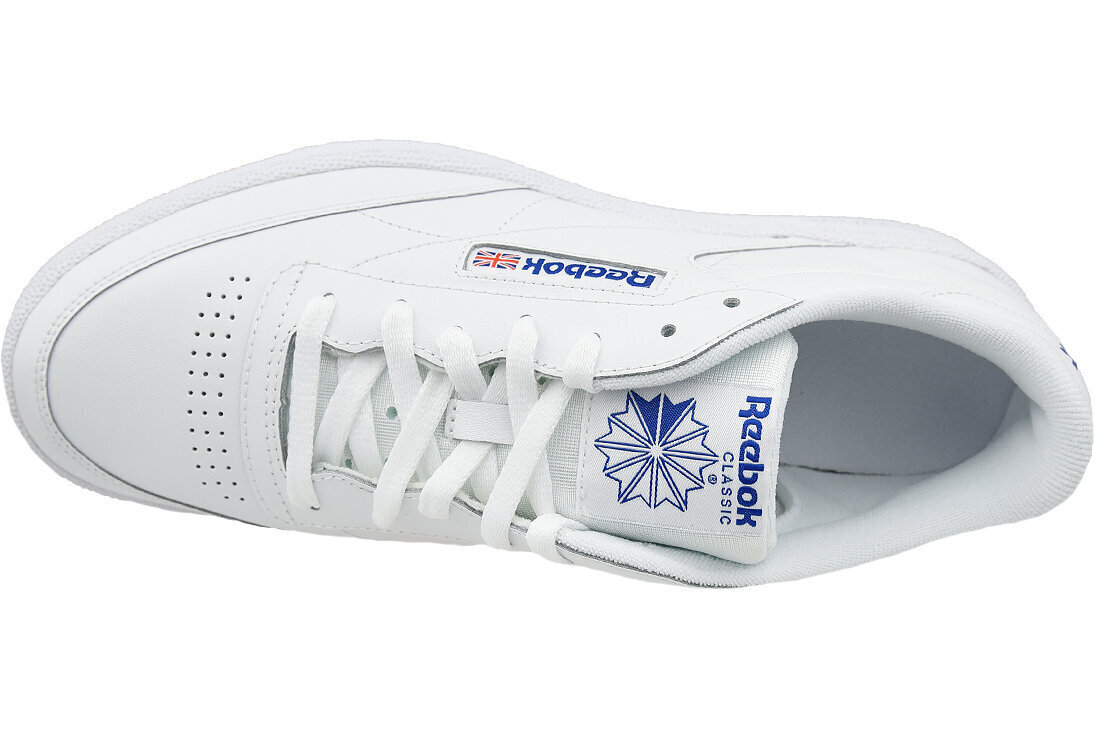 Club c 85 reebok 100000158 vīriešiem balta miehet valkoinen hinta ja tiedot | Miesten urheilu- ja vapaa-ajan kengät | hobbyhall.fi