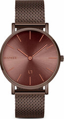 Naisten kello Millner Mayfair Coffee 39 mm hinta ja tiedot | Naisten kellot | hobbyhall.fi