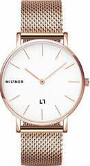 Naisten kello Millner Mayfair S Rose Gold 36 mm hinta ja tiedot | Naisten kellot | hobbyhall.fi