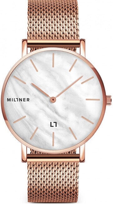 Naisten kello Millner Mayfair S Rose Pearl 36 mm hinta ja tiedot | Naisten kellot | hobbyhall.fi