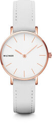 Naisten kello Millner Mini White Leather hinta ja tiedot | Naisten kellot | hobbyhall.fi