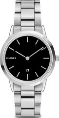 Naisten kello Millner Chelsea S Silver Black hinta ja tiedot | Naisten kellot | hobbyhall.fi