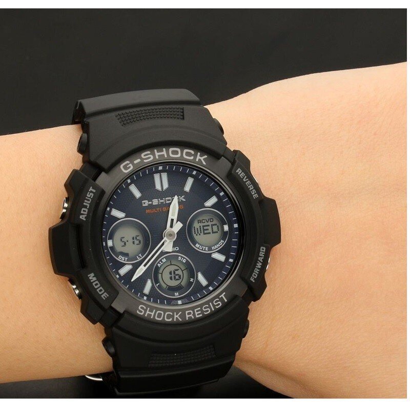 Miesten kello Casio G-Shock AWG-M100SB-2AER hinta ja tiedot | Miesten kellot | hobbyhall.fi