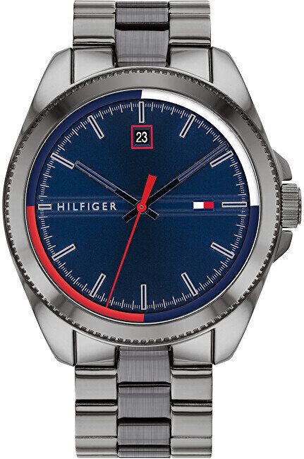 Rannekello TOMMY HILFIGER Trendy Quartz Grey 1791687 hinta ja tiedot | Miesten kellot | hobbyhall.fi