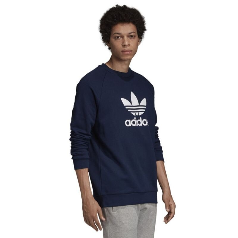 Trefoil crew adidas originals miehet blue ed5948 hinta ja tiedot | Miesten puserot ja hupparit | hobbyhall.fi