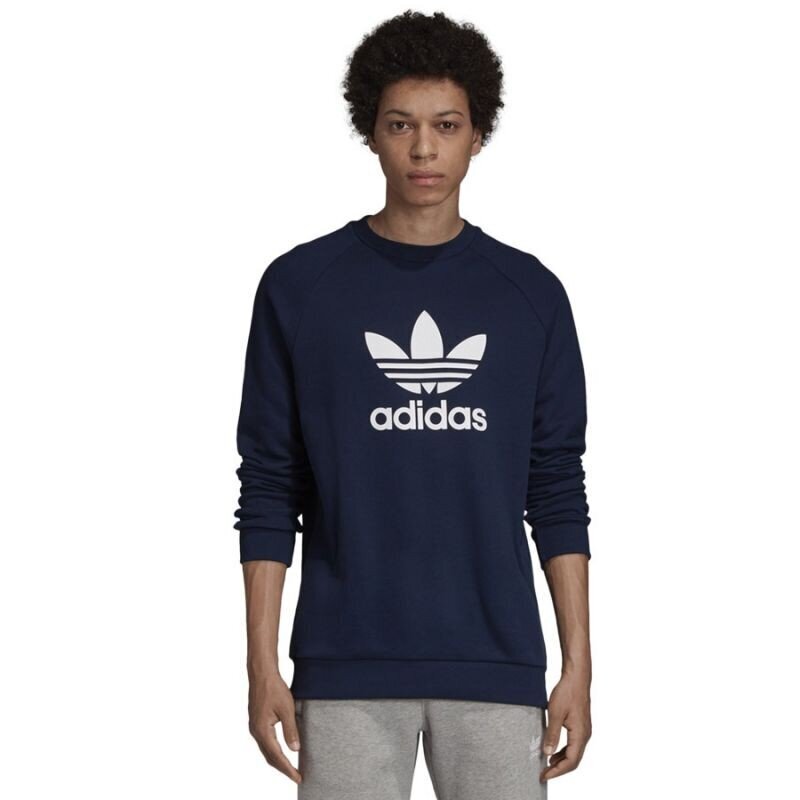 Trefoil crew adidas originals miehet blue ed5948 hinta ja tiedot | Miesten puserot ja hupparit | hobbyhall.fi