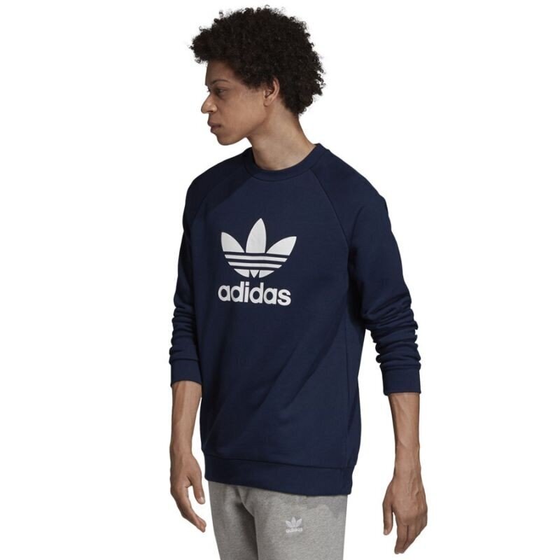 Trefoil crew adidas originals miehet blue ed5948 hinta ja tiedot | Miesten puserot ja hupparit | hobbyhall.fi