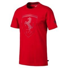 Ferrari big shield tee puma miehet red 59540802 hinta ja tiedot | Miesten T-paidat | hobbyhall.fi