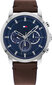 Tommy Hilfiger miesten kello Jameson 1791797, ruskea hinta ja tiedot | Miesten kellot | hobbyhall.fi