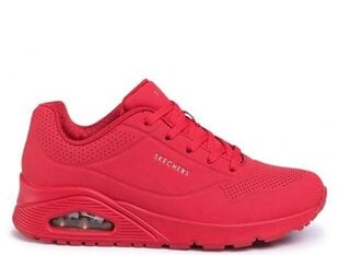 Uno skechers naiset red 73690red hinta ja tiedot | Naisten urheilu- ja vapaa-ajan kengät | hobbyhall.fi