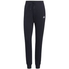 Adidas naisten urheiluhousut Essentials Slim Tapered Cuffed Pant W GM8736, musta hinta ja tiedot | Naisten urheiluvaatteet | hobbyhall.fi