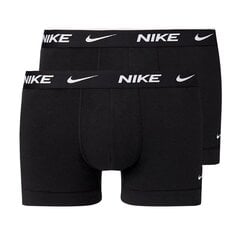 Miesten shortsit Nike Everyday Cotton Stretch 2Pak bokserit M 0000KE1085-UB1, 2 kpl. hinta ja tiedot | Miesten alushousut | hobbyhall.fi