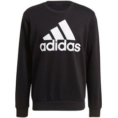 Miesten neule Adidas Essentials Sweatshirt M GK9076, musta hinta ja tiedot | Miesten urheiluvaatteet | hobbyhall.fi