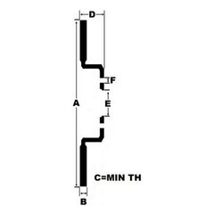 Jarrulevyt Black Diamond KBD1175COM hinta ja tiedot | Lisätarvikkeet autoiluun | hobbyhall.fi