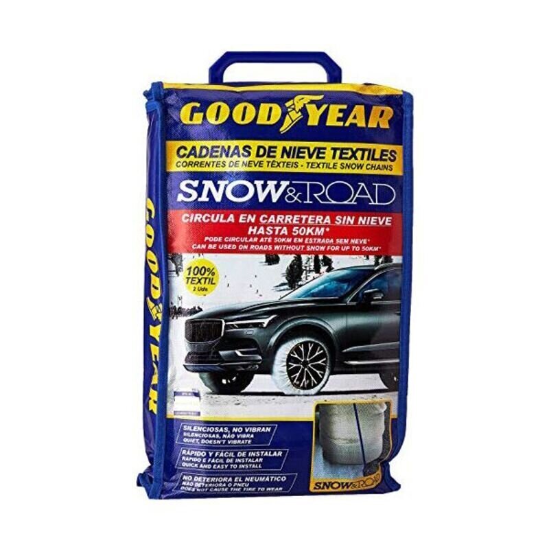 Autojen lumiketjut Goodyear Snow & Tie, koko XL hinta ja tiedot | Lisätarvikkeet autoiluun | hobbyhall.fi