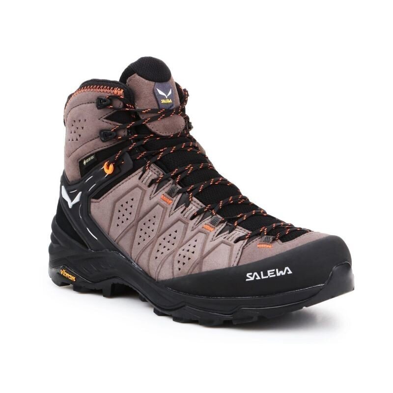 Miesten vaelluskengät Salewa MS Alp Trainer 2 Mid GTX M 61382-7512, ruskea hinta ja tiedot | Miesten kengät | hobbyhall.fi