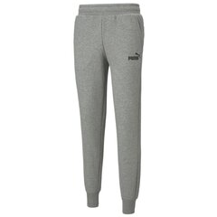 Miesten urheiluhousut Puma Essentials Logo Pants M 586714 03, harmaa hinta ja tiedot | Miesten urheiluvaatteet | hobbyhall.fi