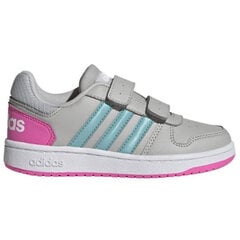 Hoops 2.0 cmf c adidas core poika grey h01550 hinta ja tiedot | Naisten urheilu- ja vapaa-ajan kengät | hobbyhall.fi