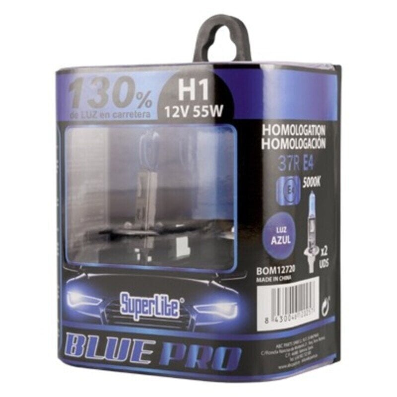 Auton polttimo Superlite BOM12720 H1 12V 55W 5000K hinta ja tiedot | Polttimot | hobbyhall.fi