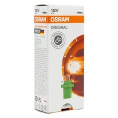 Auton polttimo Osram 2722MF 12V 2W (10 kpl) hinta ja tiedot | Polttimot | hobbyhall.fi