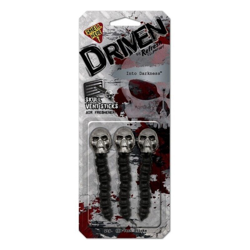 Auton ilmanraikastin California Scents Driven Sticks Skull Strawberry hinta ja tiedot | Ilmanraikastimet autoon | hobbyhall.fi