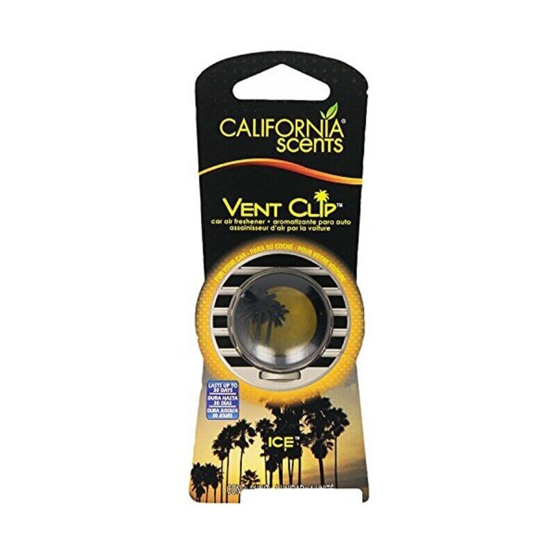 Auton ilmanraikastin California Scents Vent Clip Ice hinta ja tiedot | Ilmanraikastimet autoon | hobbyhall.fi