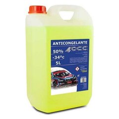 Pakkasneste OCC Motorsport 50%, keltainen (5 L) hinta ja tiedot | Lasinpesunesteet ja jäähdytysnesteet | hobbyhall.fi