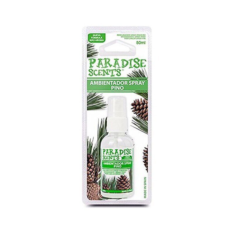 Auton ilmanraikastaja Paradise Scents Pine Tree Spray (50 ml) hinta ja tiedot | Ilmanraikastimet autoon | hobbyhall.fi