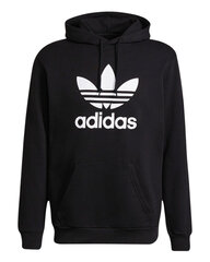 Trefoil hoody adidas originals miehet black h06667 hinta ja tiedot | Miesten puserot ja hupparit | hobbyhall.fi