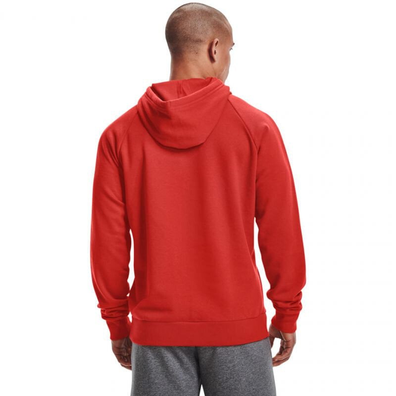 Miesten villapaita Under Armour Rival Fleece Big Logo HD Sweatshirt M 1357093 839, punainen hinta ja tiedot | Miesten puserot ja hupparit | hobbyhall.fi