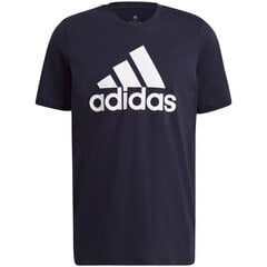 Miesten t-paita Adidas Essentials Big Lo M GK9122, sininen hinta ja tiedot | Miesten T-paidat | hobbyhall.fi