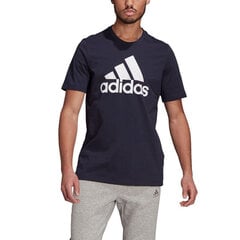 Miesten t-paita Adidas Essentials Big Lo M GK9122, sininen hinta ja tiedot | Miesten T-paidat | hobbyhall.fi