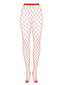 OBSESSIVE GARTER & STOCKINGS OBSESSIVE - S812 TIGHS - PUNAINEN S/M/L hinta ja tiedot | Sukkahousut | hobbyhall.fi