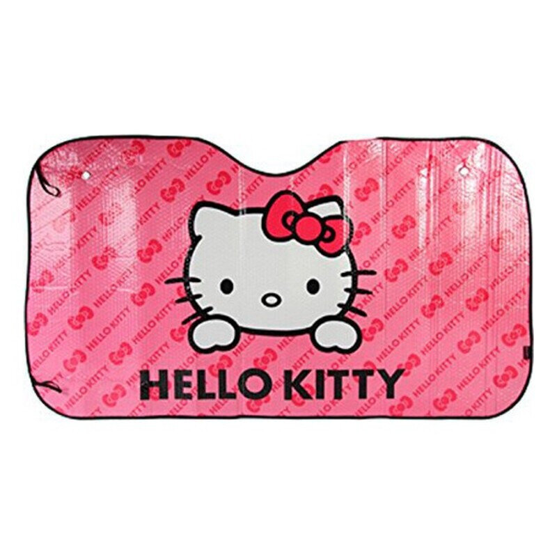 Aurinkosuoja Hello Kitty, 130x70 cm hinta ja tiedot | Lisätarvikkeet autoiluun | hobbyhall.fi