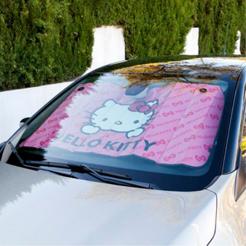 Aurinkosuoja Hello Kitty, 130x70 cm hinta ja tiedot | Lisätarvikkeet autoiluun | hobbyhall.fi