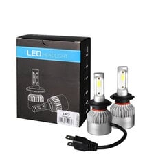 H7 LED Autovalo, 2 kpl sarja hinta ja tiedot | Polttimot | hobbyhall.fi