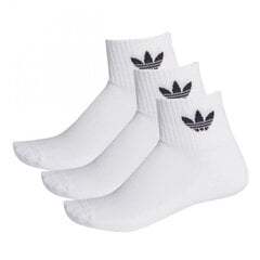 Mid ankle sck adidas originals miehet white ft8529 hinta ja tiedot | Miesten sukat | hobbyhall.fi