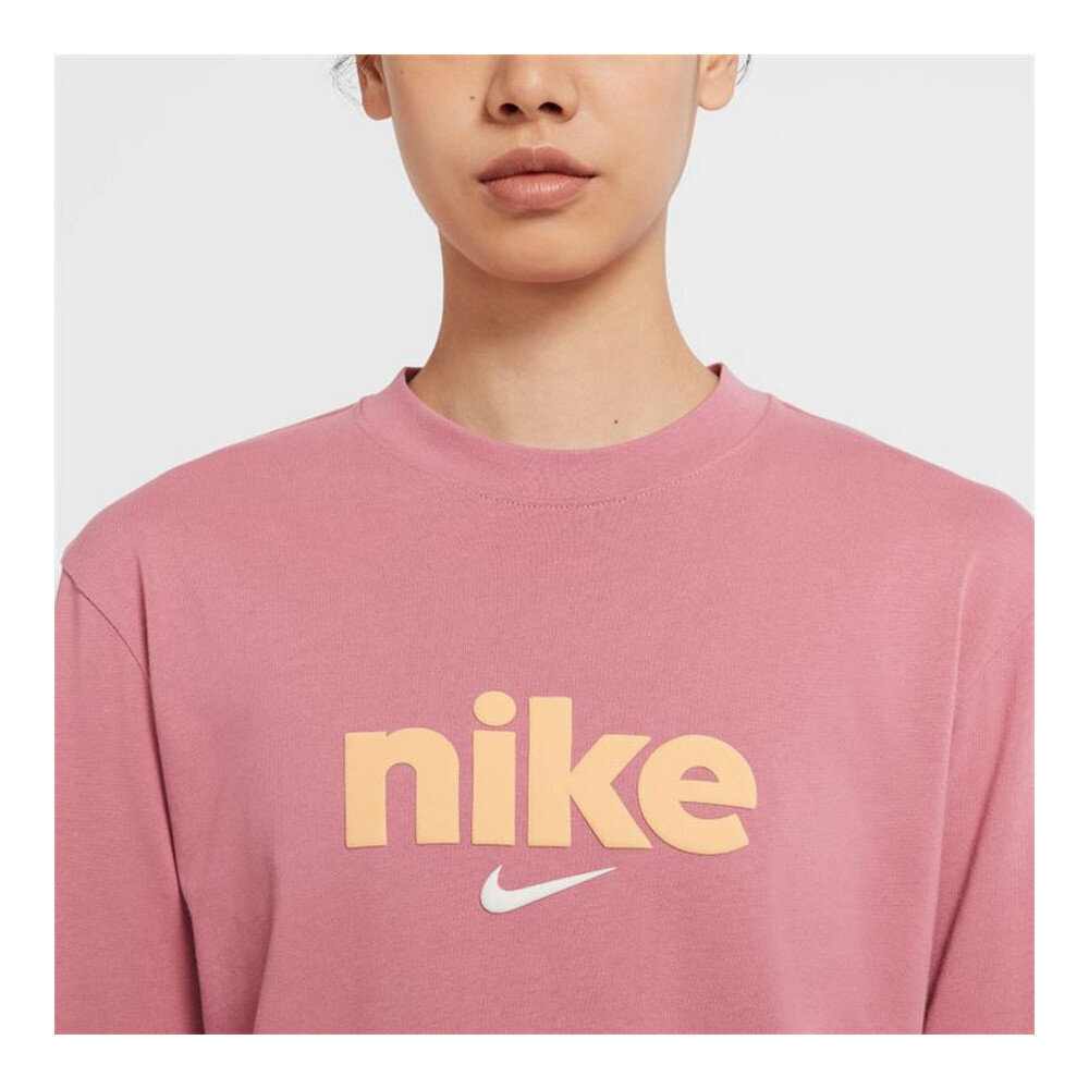 Naisten t-paita Nike Crew S6432354, pinkki hinta ja tiedot | Naisten T-paidat | hobbyhall.fi