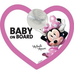 Baby On Board Minnie -autotarra hinta ja tiedot | Lisätarvikkeet autoiluun | hobbyhall.fi