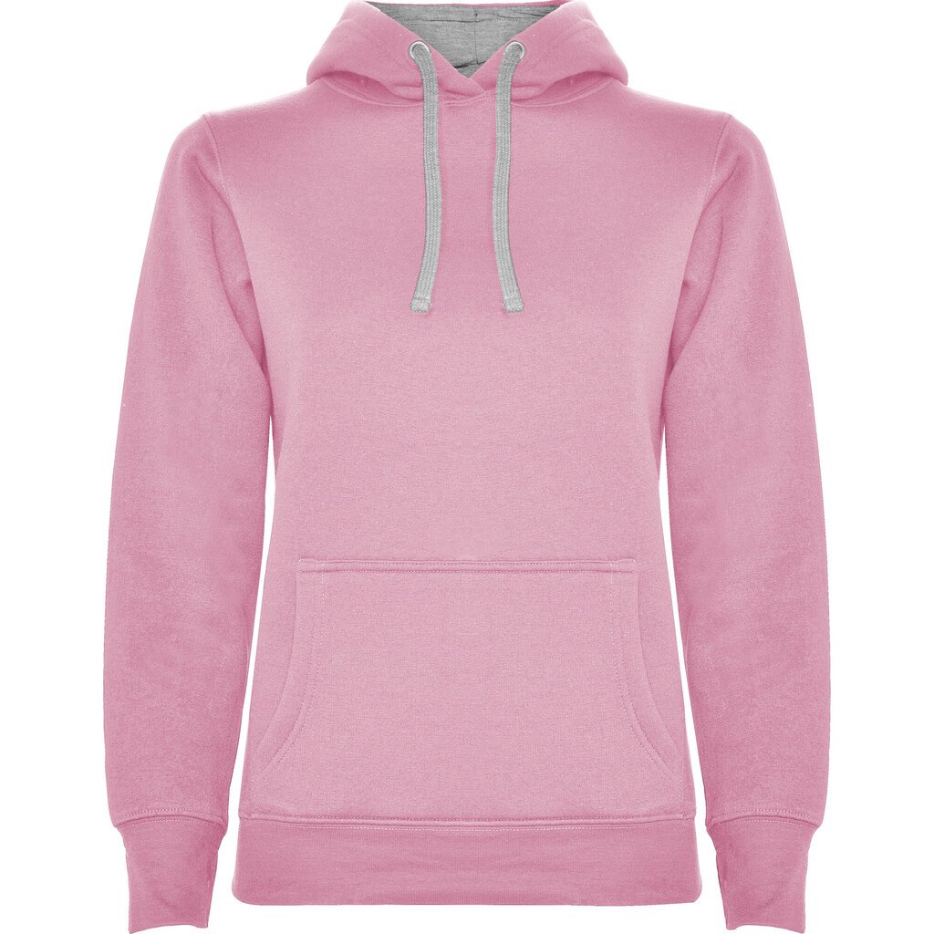 Naisten huppari Urban Woman Light pink / grey hinta ja tiedot | Naisten neulepuserot | hobbyhall.fi