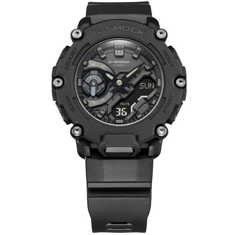 Miesten kello Casio G-Shock alkuperäinen Carbon Core Guard GA-2200BB-1AER hinta ja tiedot | Miesten kellot | hobbyhall.fi