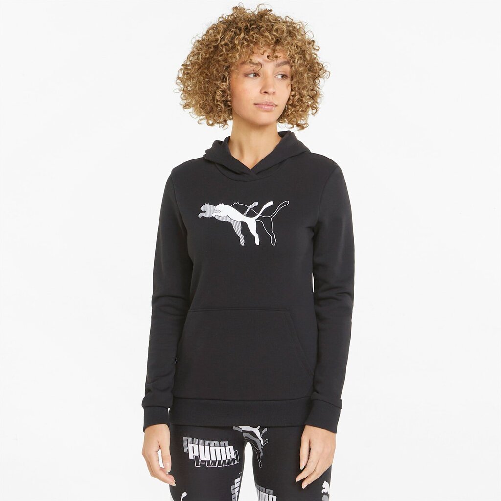 Huppari PUMA Power Graphic Hoodie Tr 847114 01 hinta ja tiedot | Naisten urheiluvaatteet | hobbyhall.fi