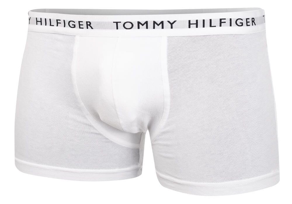 Nyrkkeilijät TOMMY HILFIGER White Blue Red UM0UM022030WS hinta ja tiedot | Miesten alushousut | hobbyhall.fi