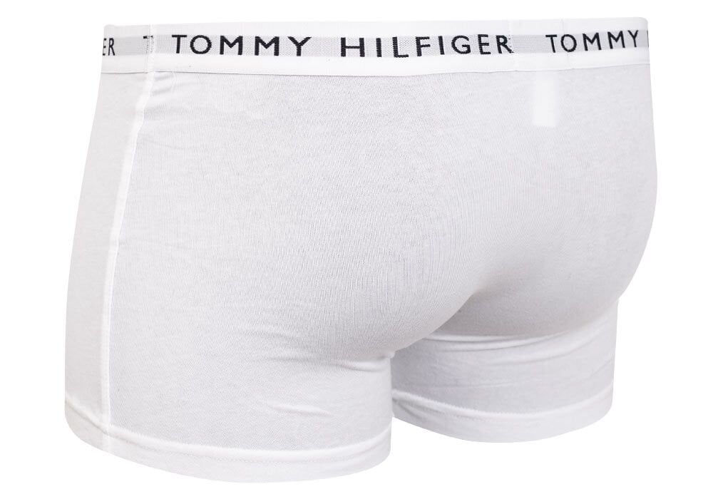 Nyrkkeilijät TOMMY HILFIGER White Blue Red UM0UM022030WS hinta ja tiedot | Miesten alushousut | hobbyhall.fi