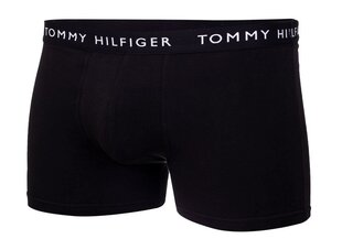 Nyrkkeilijät TOMMY HILFIGER Essential Logo Waistband 3 pack UM0UM022030VI hinta ja tiedot | Miesten alushousut | hobbyhall.fi