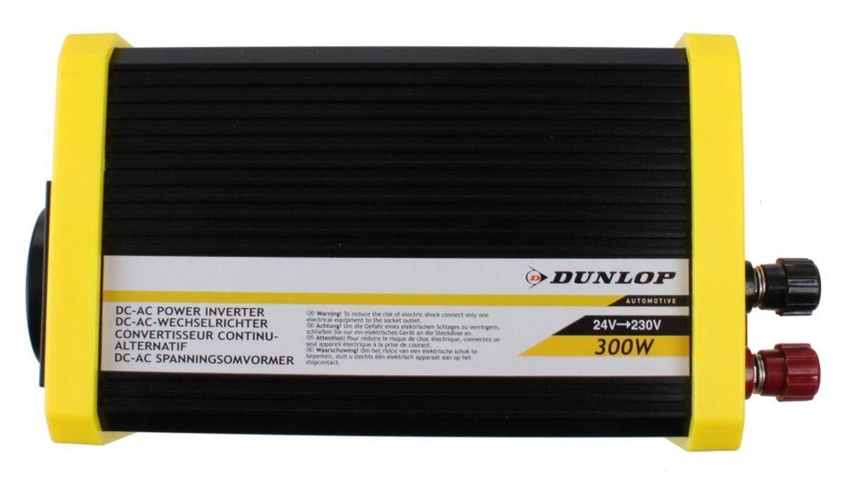 Jännitteenmuunnin Dunlop Tira 24-230V 300W hinta ja tiedot | Muuntimet ja invertterit | hobbyhall.fi