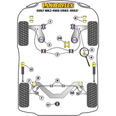 Takakiinnitysholkki Powerflex hinta ja tiedot | Lisätarvikkeet autoiluun | hobbyhall.fi