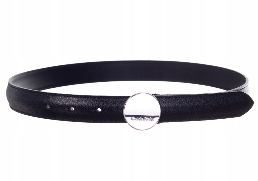 Naisten vyö Calvin Klein CK LUXE BELT 25 mm, musta K60K608480 BAX 38020 hinta ja tiedot | Naisten vyöt | hobbyhall.fi